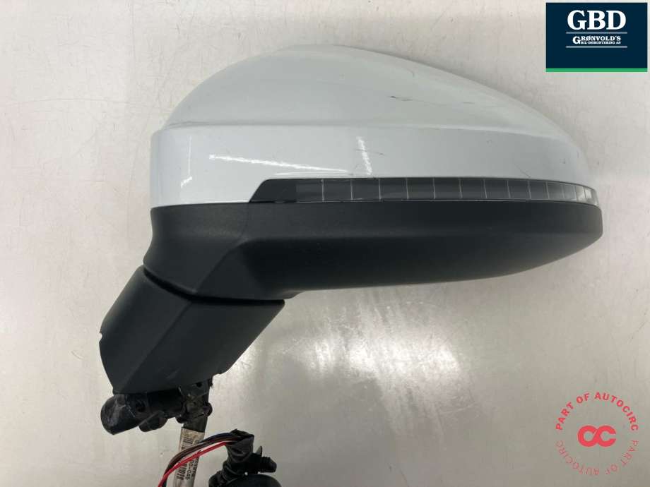 Speil venstre til Audi A4, Allroad 2016-->> (Type II) (B9) (B9) (8W1 857 409 D|8W1 857 409 T|)
