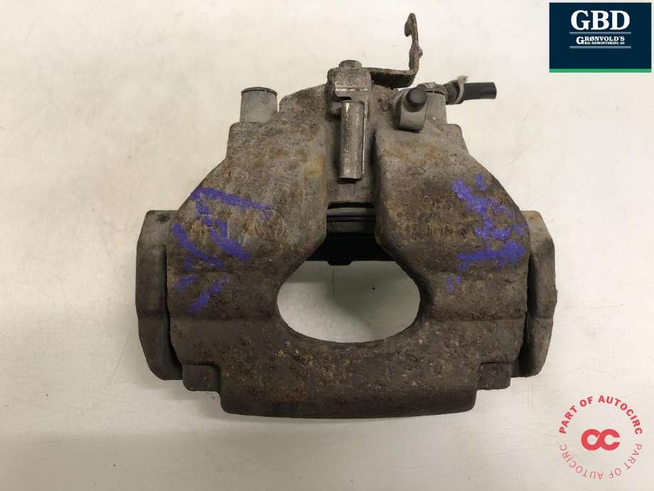 Bremsecaliper venstre foran til VW Transporter / Caravelle 2003-2009 (Fase 1) (T5) (T5) (7H0 615 123 C|7L6 615 123 F|)