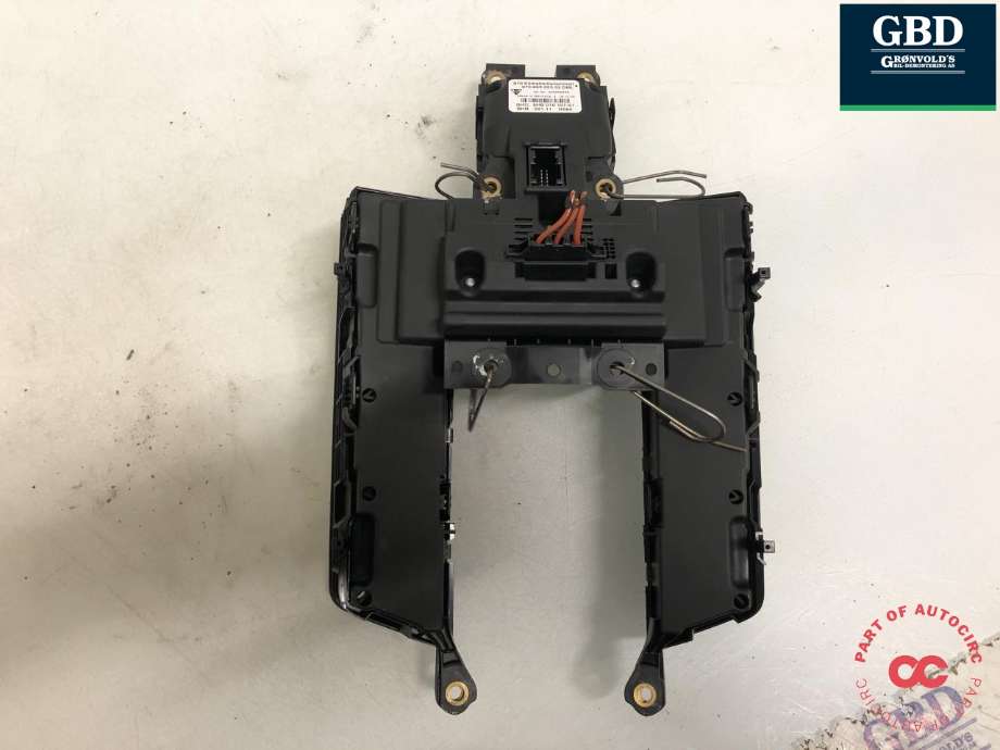 Varmeapparat betjening bak til Porsche Panamera 2009-2017 (Type I) (970) (970) (970 653 523 99|970 653 523 02|5HB 010 107-41| 970 653 523 03)