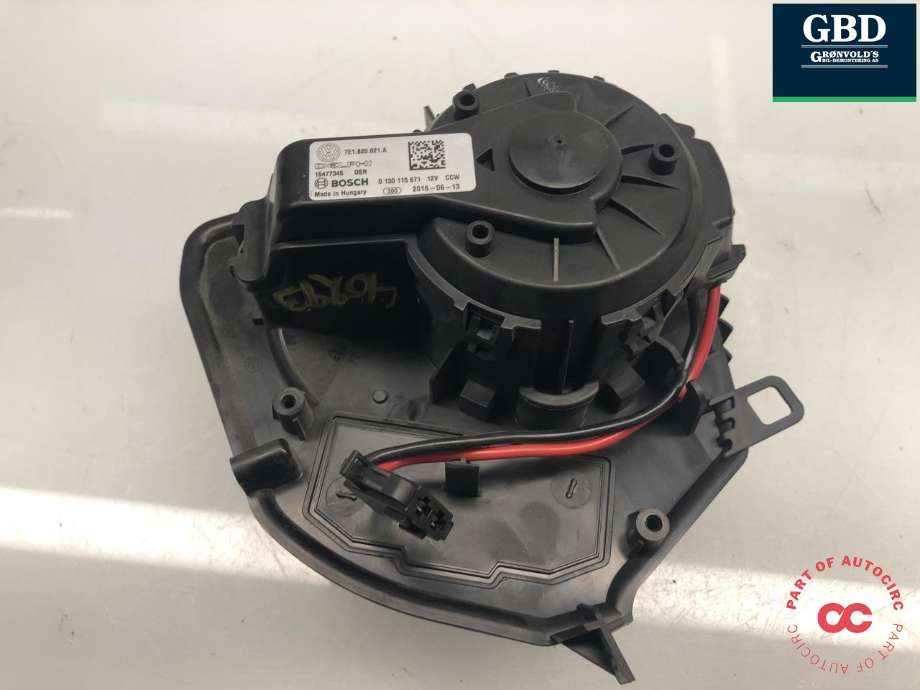 Varmeapparat motor til VW Transporter / Caravelle 2015-2019 (T6) (T6) (7E1 820 021 B|7E1 820 021 A|)