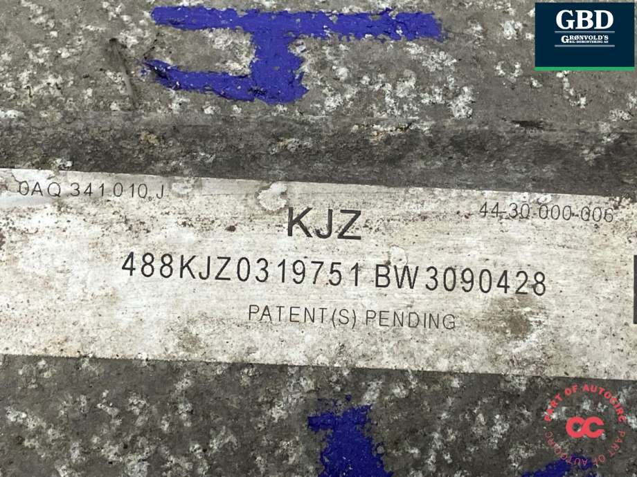 Girkasse automat til Audi Q7 2006-2010 (Type I, Fase 1) (KMB|09D 300 039 E|09D 300 039 EX)