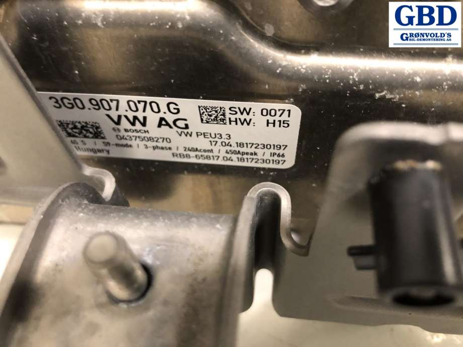 VW Passat, 2015-2019 (B8, Fase 1) (3G0 907 070 G)