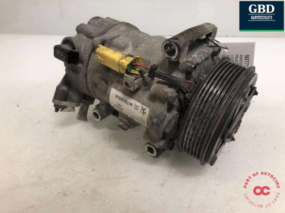 Peugeot 508, 2014-2018 (Type I, Fase 2) (SANDEN|98 242 845 80|96 780 389 80)