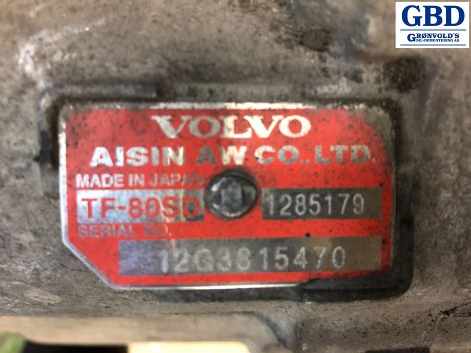 Volvo V70, 2007-2013 (Type III, Fase 1) (1285179|36051015)