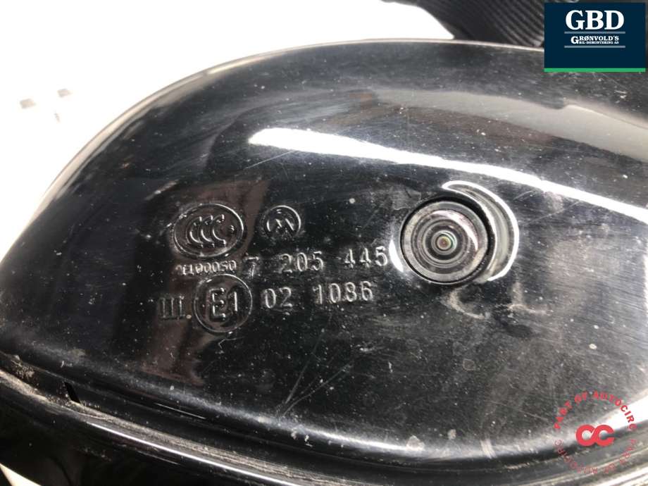 Speil venstre til Porsche Cayenne 2010-2017 (92A) (92A) (958 731 527 00|958 731 507 00|)