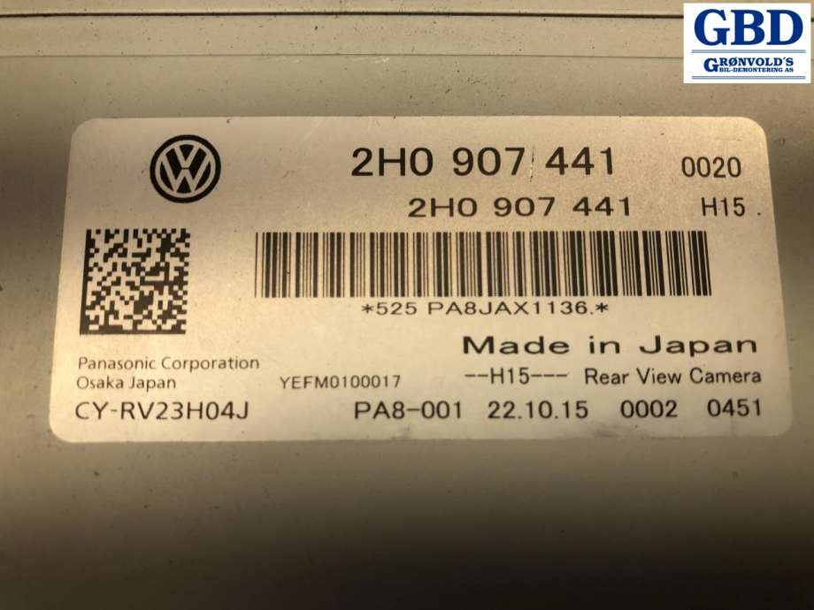 VW Amarok, 2010-2016 (Type I, Fase 1) (2H0 907 441)