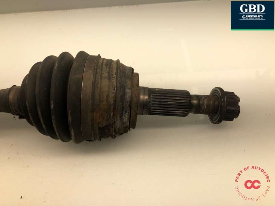 Drivaksel venstre foran, diesel/automat til Porsche Cayenne 2010-2017 (92A) (92A) (958 349 038 12|958 349 038 11|958 349 038 10)