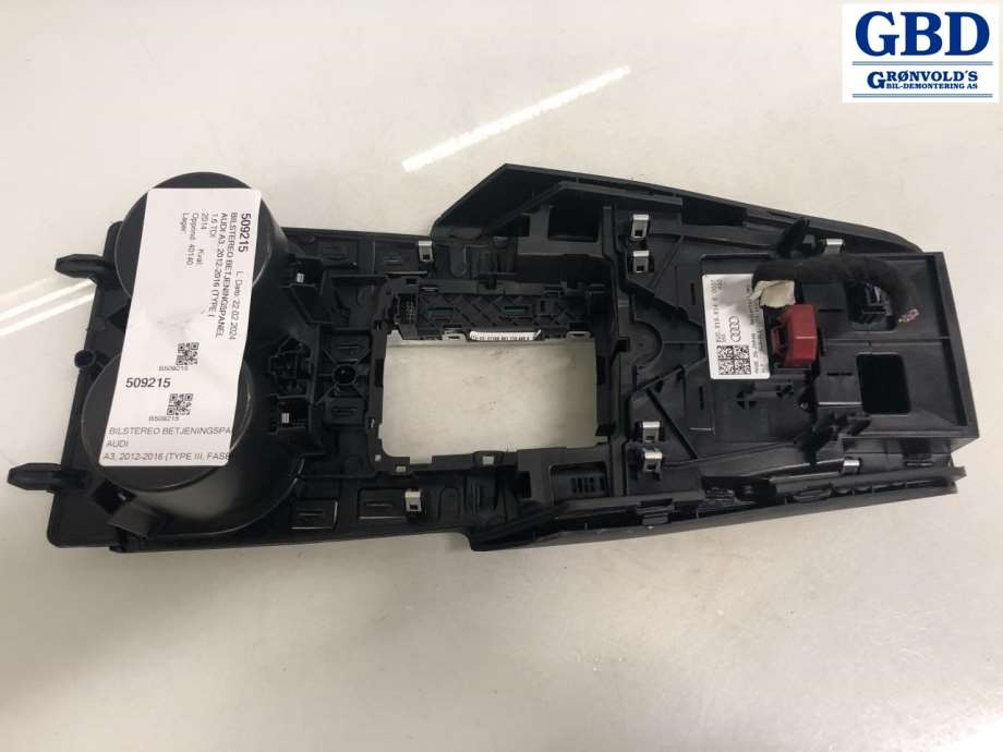 Audi A3, 2012-2016 (Type III, Fase 1) (8V0 919 614 P|8V0 919 614 B)