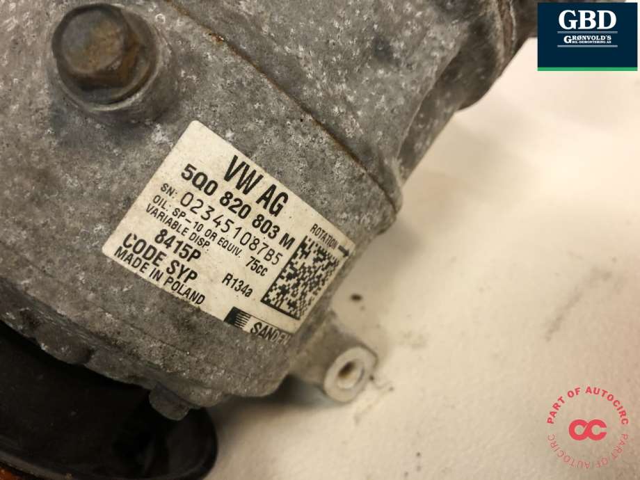 VW Caddy, 2015-2020 (Type III, Fase 3) (5Q0 820 803 K|5Q0 820 803 F)