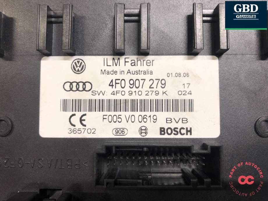 Audi Q7, 2006-2010 (Type I, Fase 1) (BOSCH|4F0 910 279 AE|4F0 910 279 K)