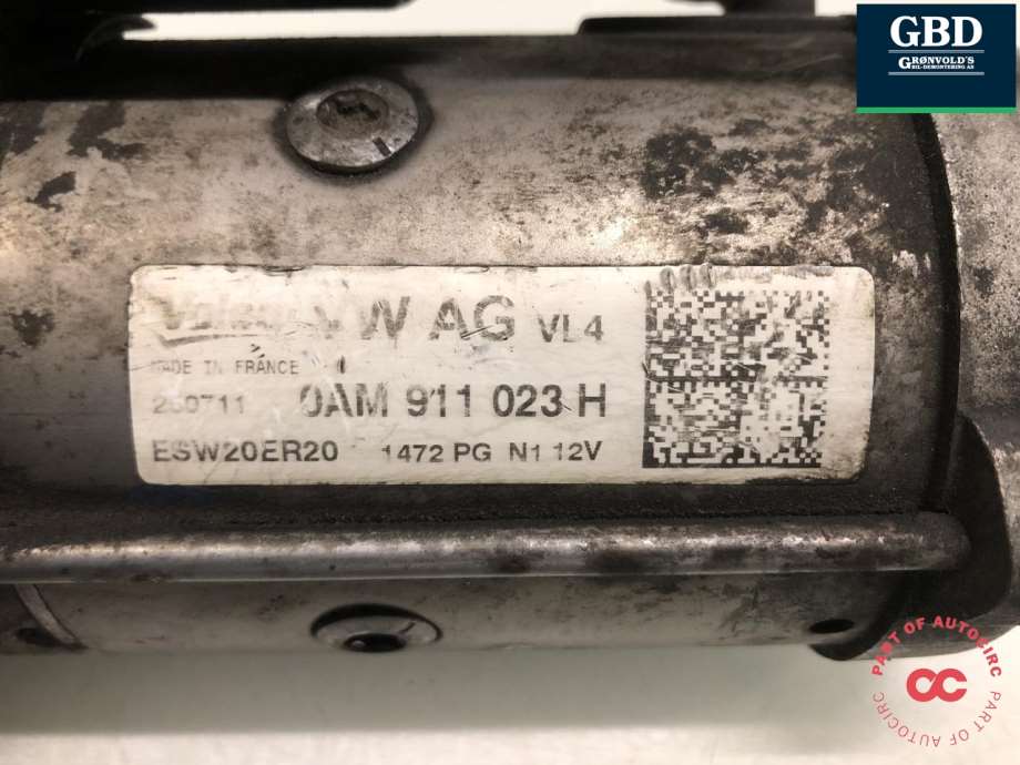 VW Jetta, 2011- (VALEO|0AM 911 021 E|0AM 911 023 H)