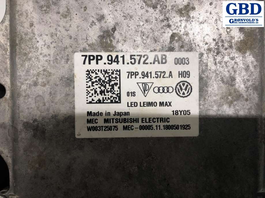 VW Passat, 2015-2019 (B8, Fase 1) (3G0 941 329)