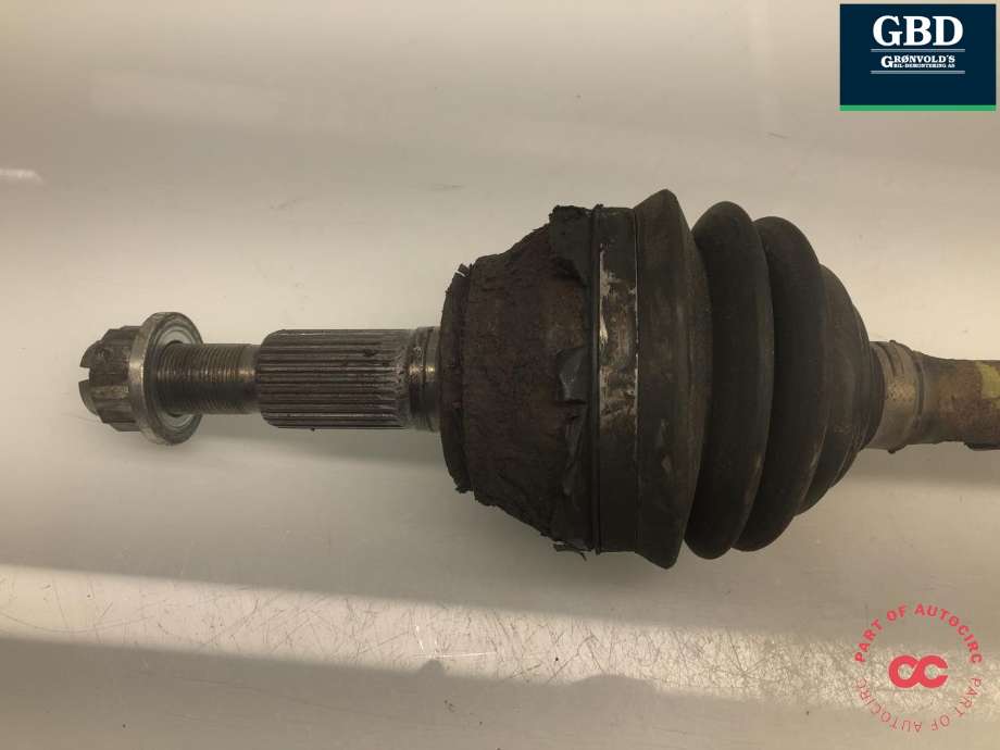 Drivaksel høyre foran, bensin/automat til Porsche Cayenne 2002-2006 (Fase 1) (9PA) (9PA) (955 349 038 13|955 349 038 12| 955 349 038 11|955 349 038 10)