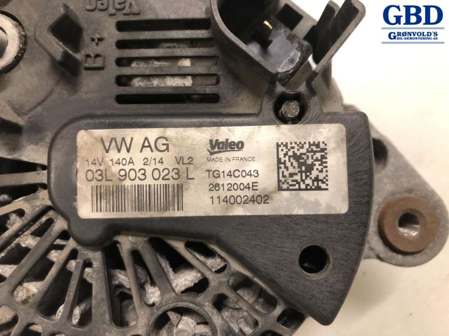 VW Golf VII, 2012-2017 (Fase 1) (04L 903 024 S|03L 903 023 K)