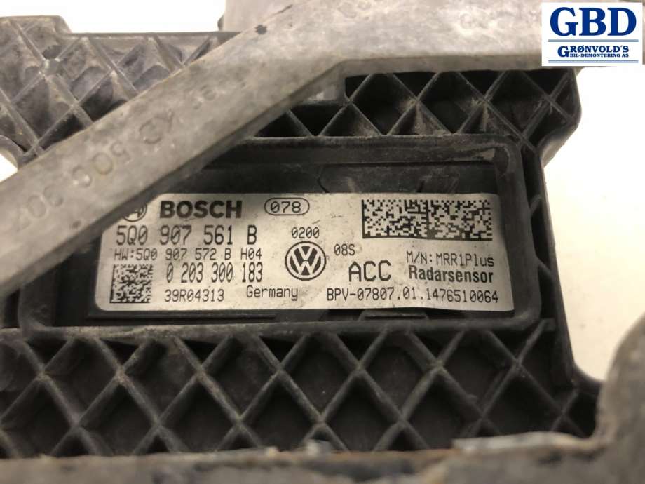 VW Golf VII, 2012-2017 (Fase 1) (BOSCH|5Q0 907 561 B)