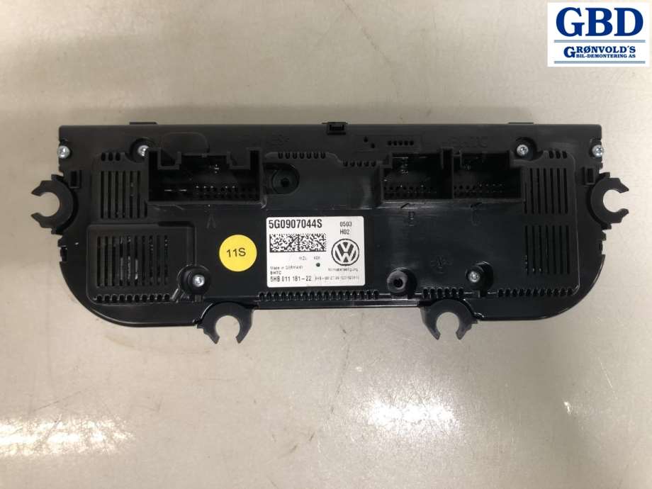 VW Golf VII, 2012-2017 (Fase 1) (5G0 907 044 BE|5G0907044S)