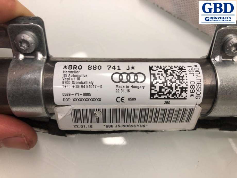 Audi Q5, 2012-2017 (Type I, Fase 2) (8R0 880 741 L|8R0 880 741 J)