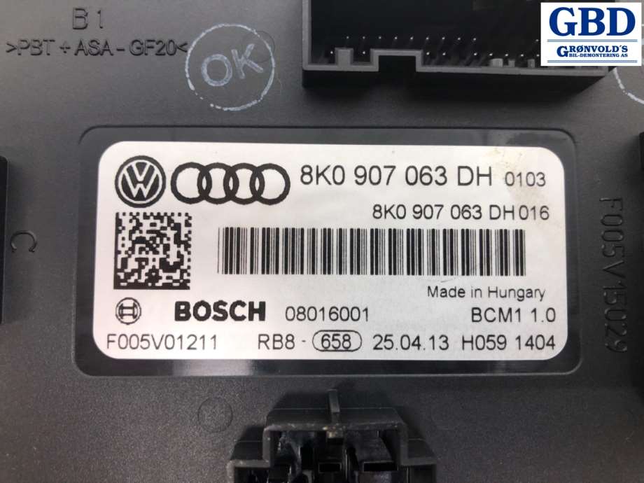 Audi Q5, 2012-2017 (Type I, Fase 2) (8K0 907 064 KJ|8K0 907 064 GJ)