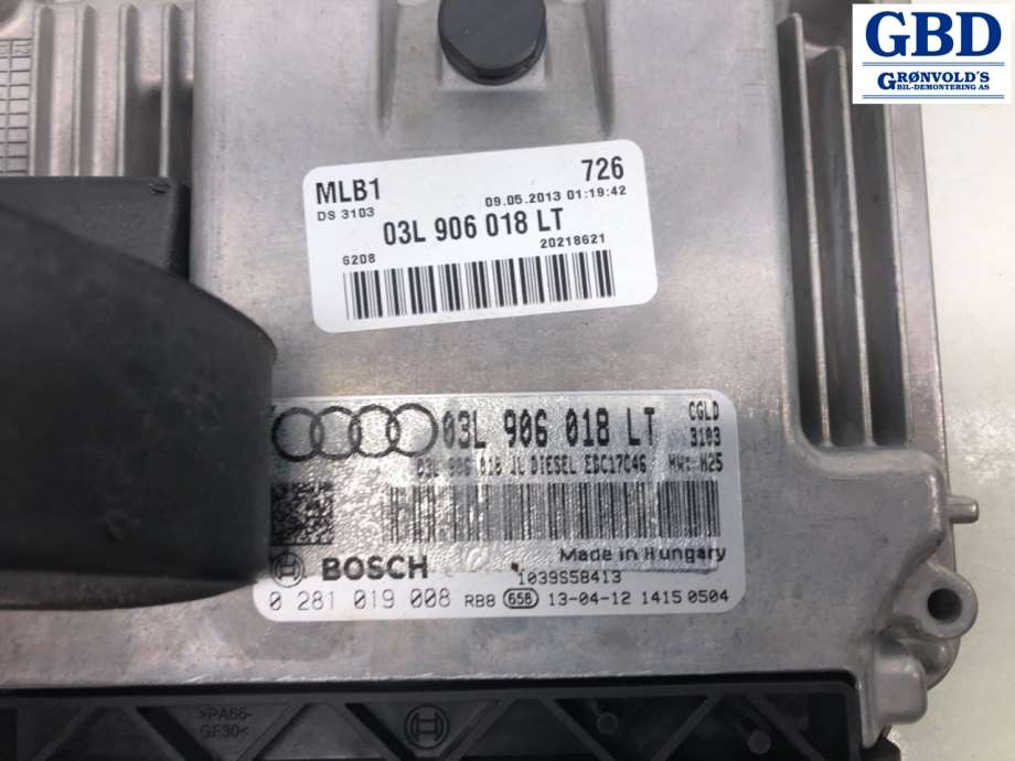 Audi Q5, 2012-2017 (Type I, Fase 2) (03L 906 018 LT)