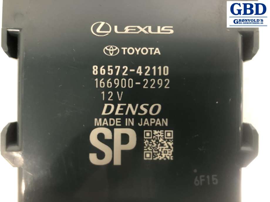 Toyota bZ4X, 2022- (DENSO|8657242110)