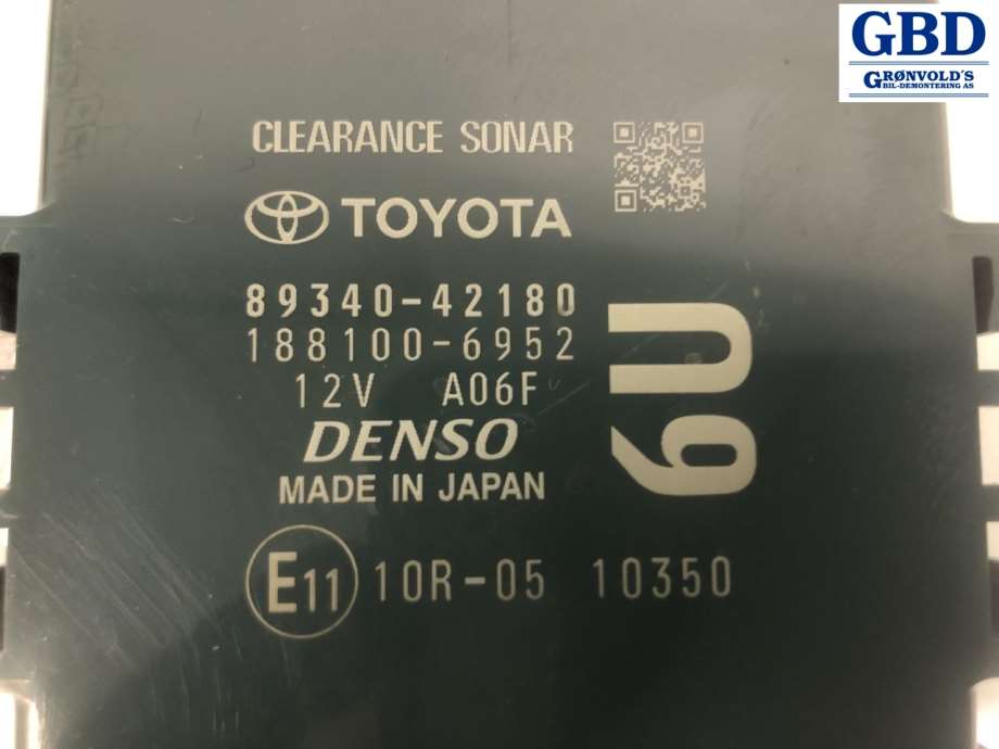 Toyota bZ4X, 2022- (DENSO|8934042180)