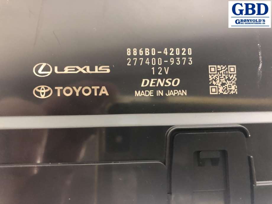 Toyota bZ4X, 2022- (DENSO|886B042020|277400-9373)