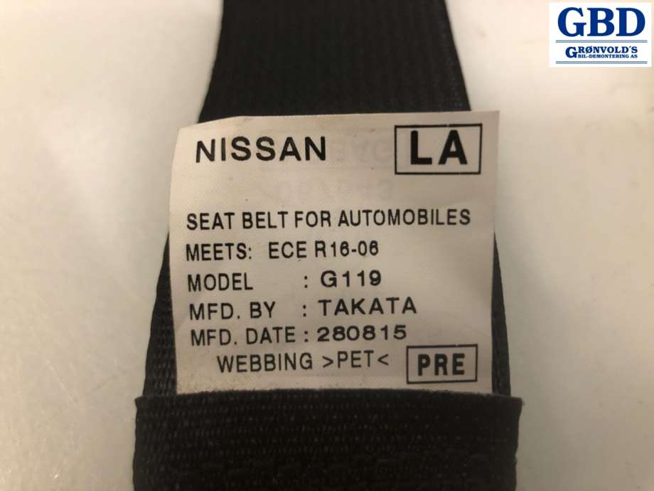 Nissan Qashqai, 2014-2021 (Type II) (868844EL2A)