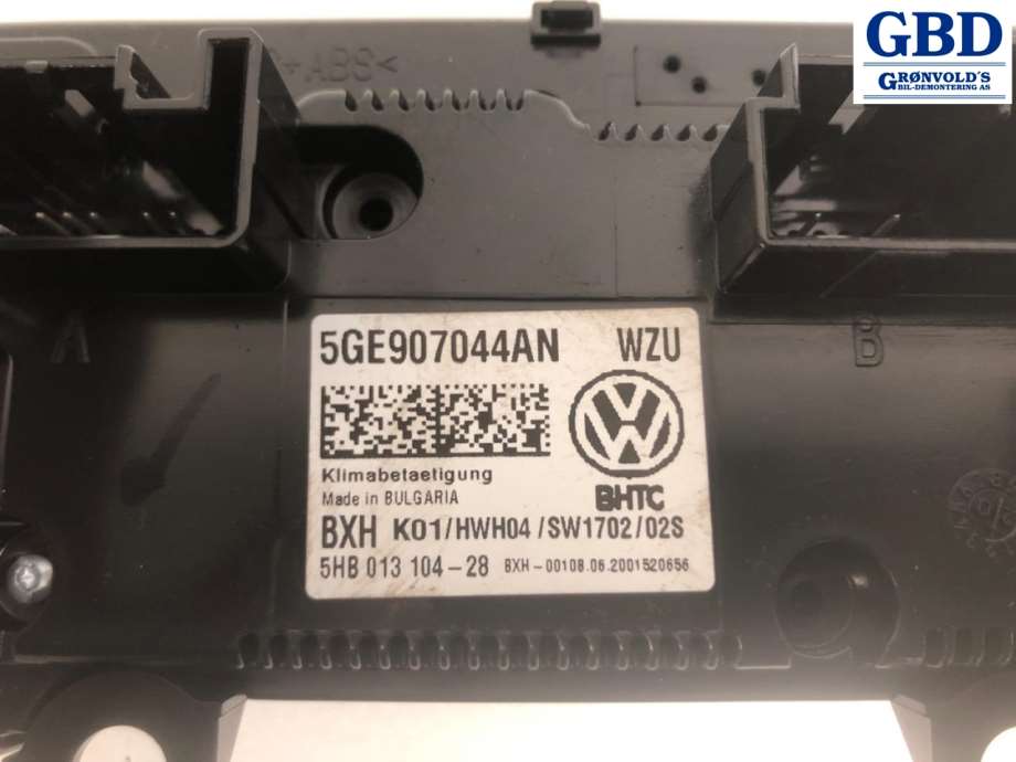 VW e-Golf, 2017-2020 (Fase 2) (5GE 907 044 AN)