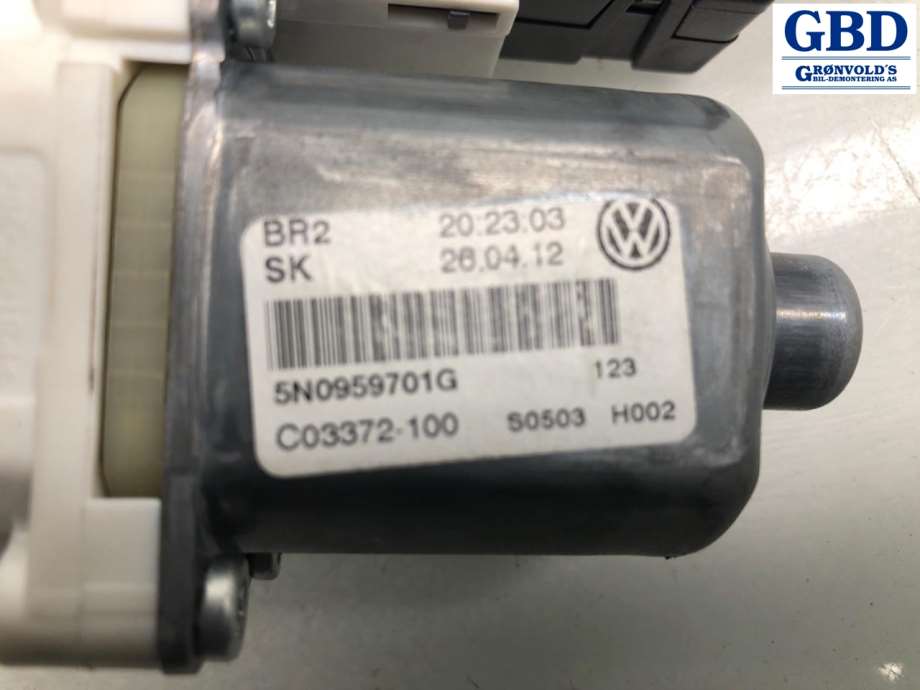 VW Tiguan, 2007-2011 (Type I, Fase 1) (5N0 837 461|5N0959701G|0130822467)