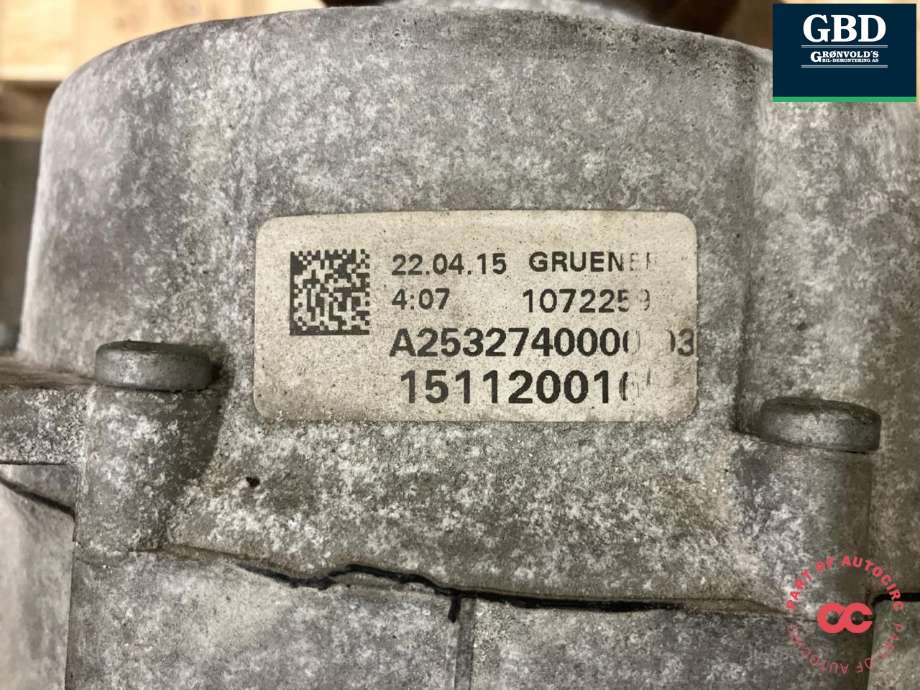 Girkasse automat til Mercedes Vito 2014-->> (W447) (W447) (A 447 270 22 00|A 447 270 22 00 80|)