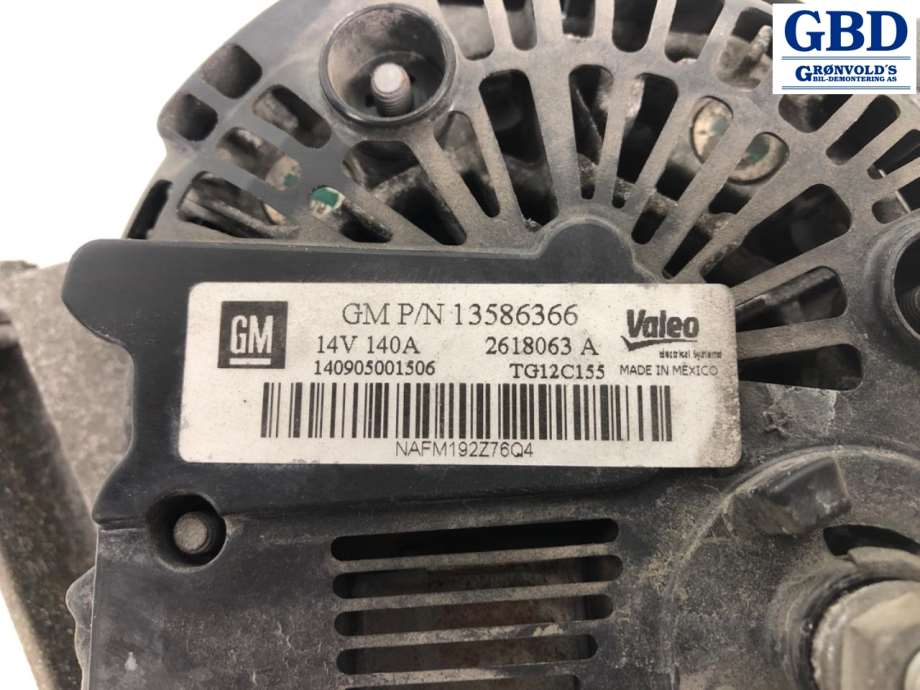 Opel Astra J, 2010-2015 (13512745|95524826)