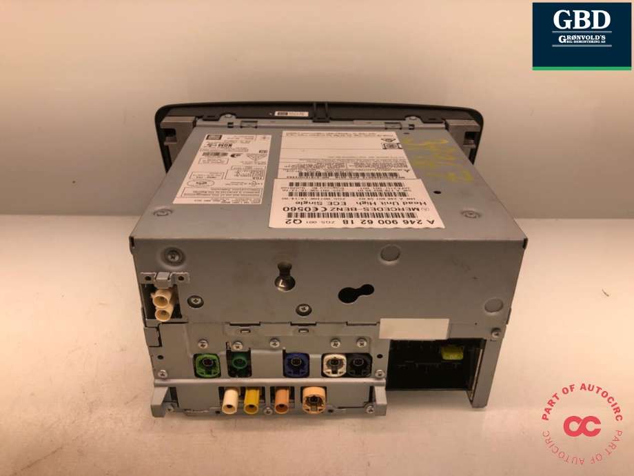 Bilstereo til Mercedes CLA 2013-2019 (C117) (C117) (A 246 900 54 18|A 246 900 62 18|)