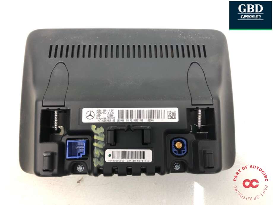 Bilstereo navigasjon til Mercedes CLA 2013-2019 (C117) (C117) (A 166 900 82 22|A 166 900 82 22 80|A1669001420)