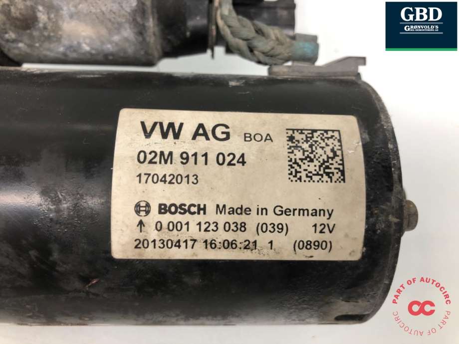 VW Caddy, 2010-2015 (Type III, Fase 2) (02M 911 024 P|02M 911 024  X)