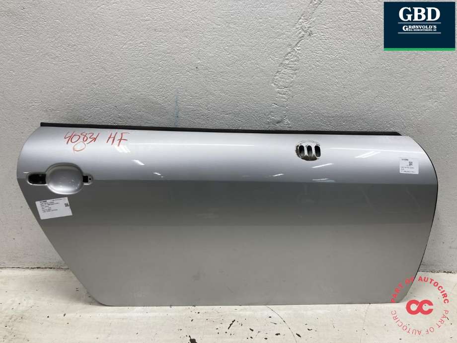 Dør høyre 2dørs til Audi TT, 1998-2006 (Type I) (8N0 831 052 C)