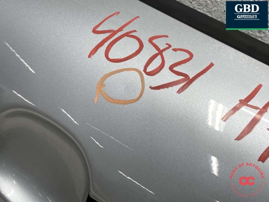 Dør høyre 2dørs til Audi TT 1998-2006 (Type I) (8N0 831 052 C|)