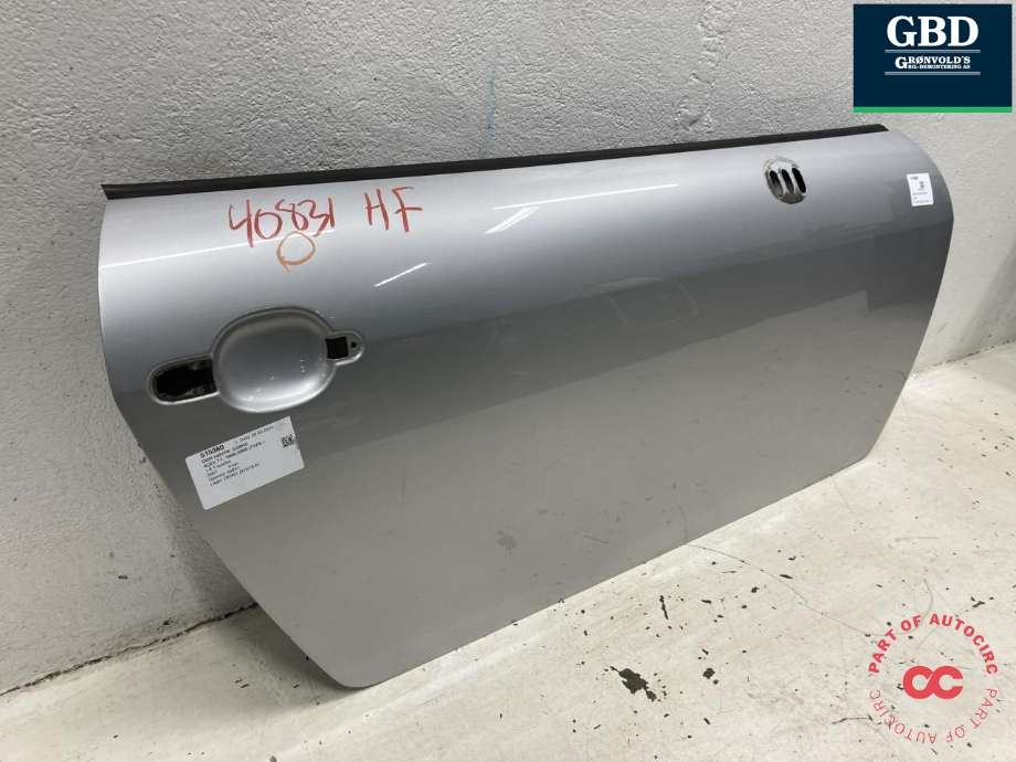 Dør høyre 2dørs til Audi TT 1998-2006 (Type I) (8N0 831 052 C|)