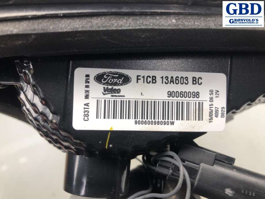 Ford C-Max, 2010-2015 (Type II, Fase 1) (2018830|F1CB-13A603-BE)