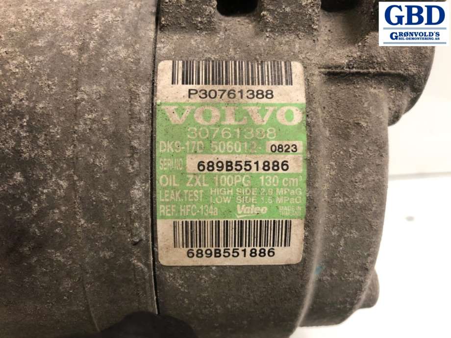 Volvo S60, 2005-2010 (Type I, Fase 2) (36001066)