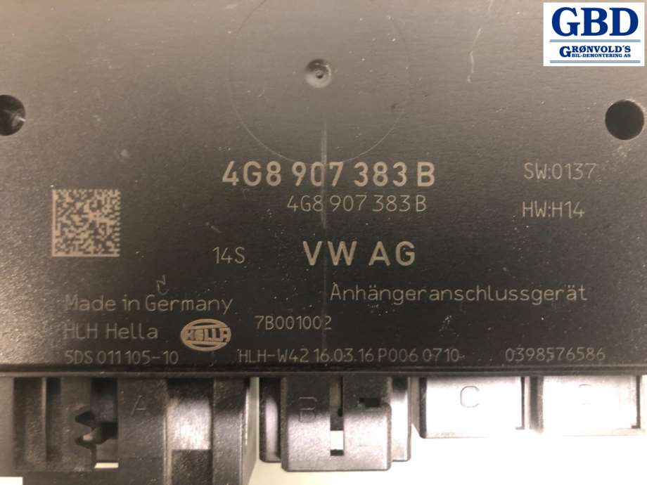 Audi A6, 2014-2018 (Type IV, Fase 2) (C7) (4G8 907 383 B)