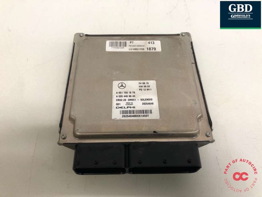 Styreenhet motor til Mercedes Vito/Viano 2010-2014 (Fase 2) (W639) (W639) (A 651 900 93 02|A 651 900 93 02 80|A 651 900 93 02 87)