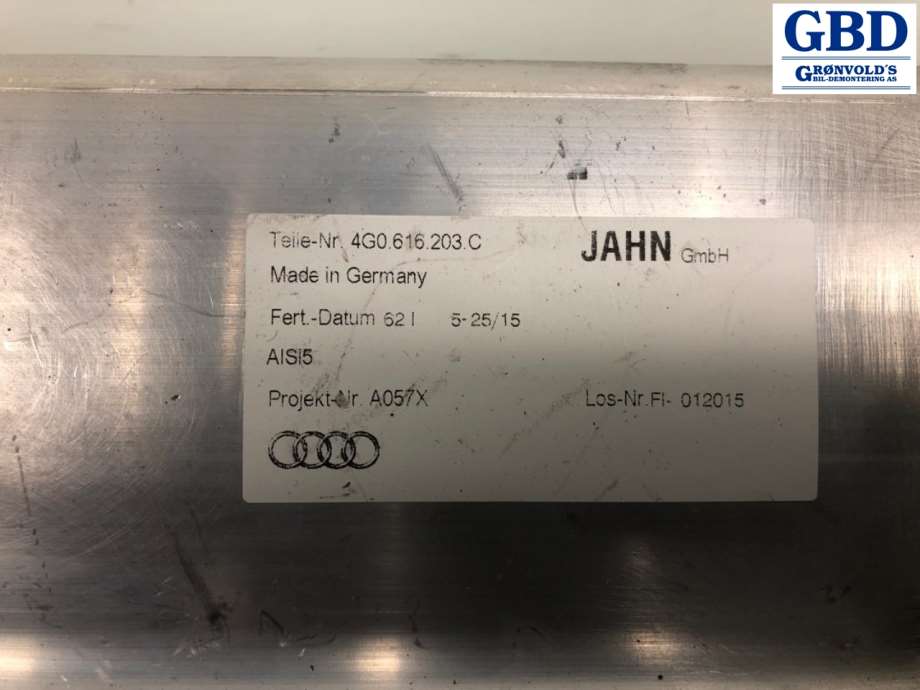 Audi A6, Allroad, 2015-2019 (Type III, Fase 2) (C7) (4G0 616 203 C|4G0616203C)