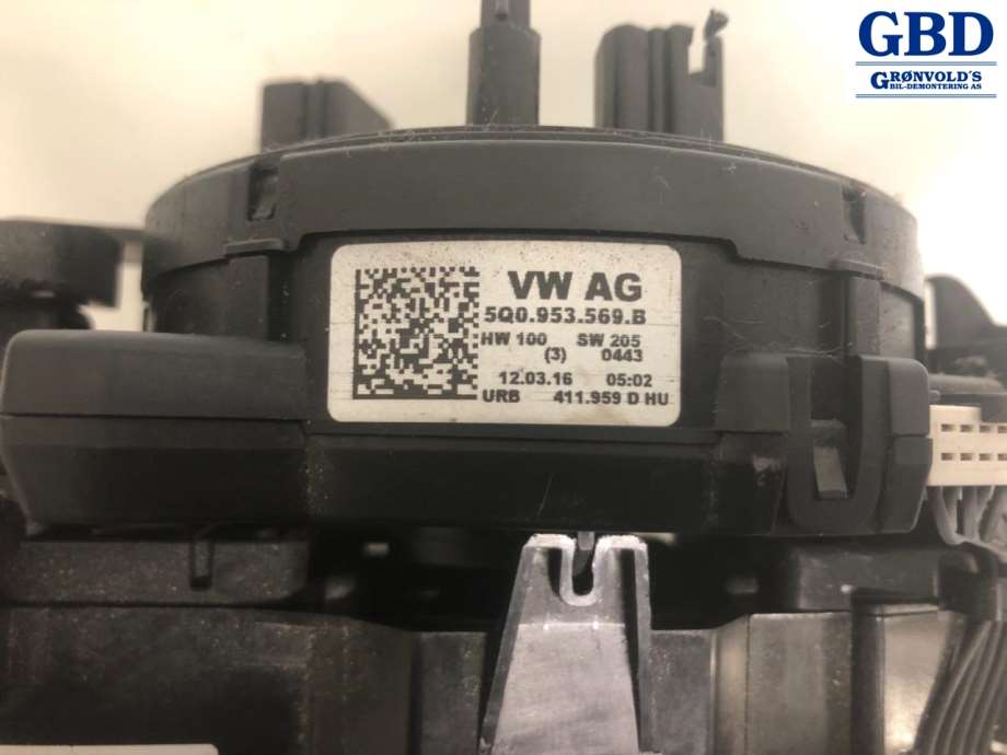 VW Passat, 2015-2019 (B8, Fase 1) (5Q0 953 502 M)