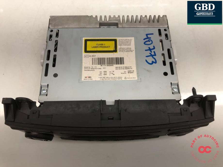 Bilstereo til Mercedes Sprinter 2006-2013 (Fase 1) (906) (906) (A 906 900 60 01|A 906 820 00 79|A 906 820 14 86)