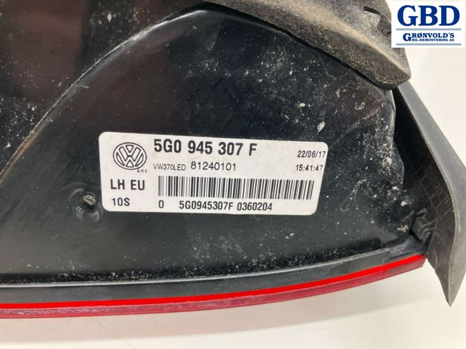 VW e-Golf, 2014-2017 (Fase 1) (5G0 945 307 F)