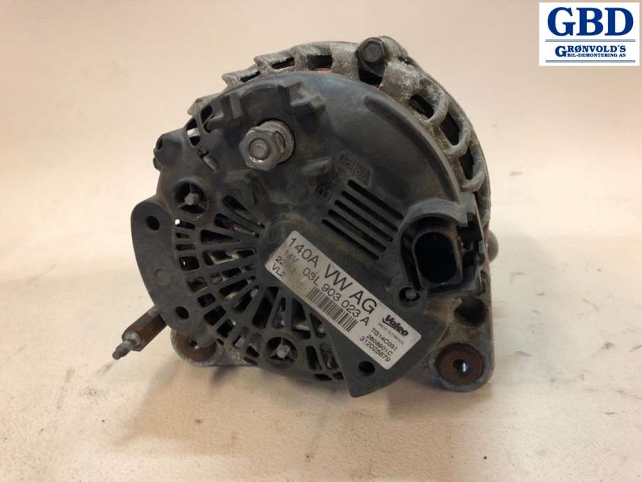 VW Touran, 2010-2015 (Type I, Fase 3) (VALEO|03L 903 023 AX|03L 903 023 A)