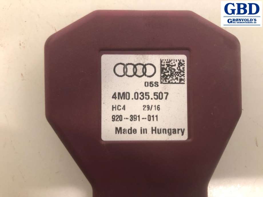 Audi A4, Allroad, 2016- (Type II) (B9) (4M0 035 507)