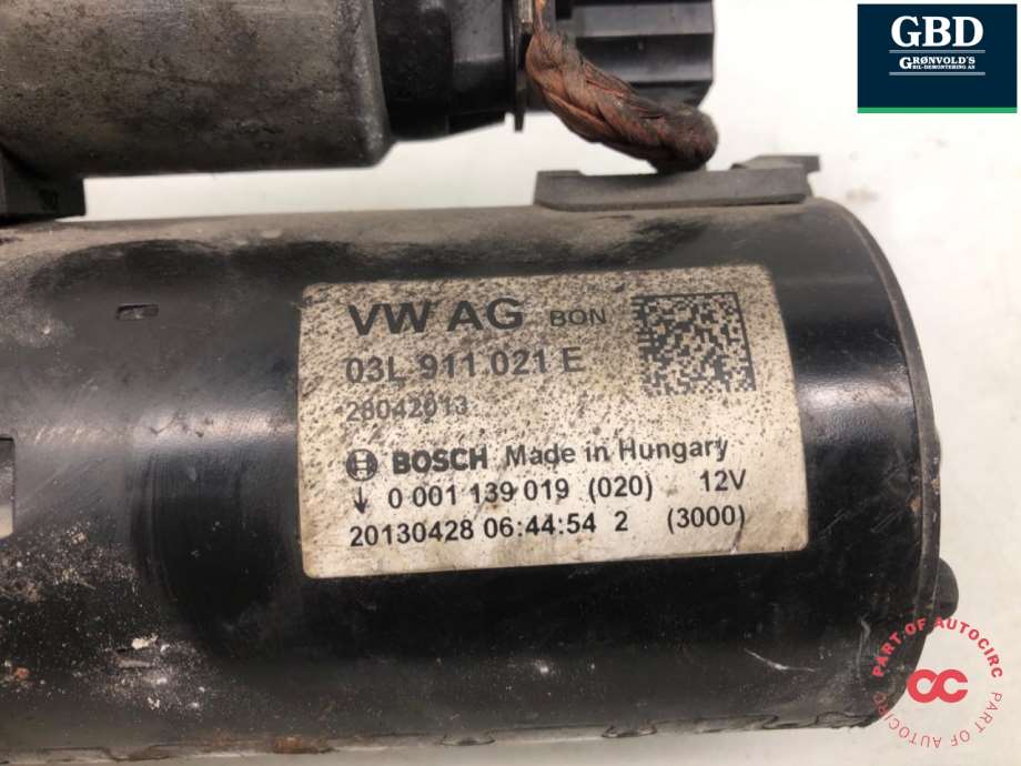 Audi A4, Allroad, 2009-2016 (Type I) (B8) (BOSCH|03L 911 021 G|03L 911 021 E)