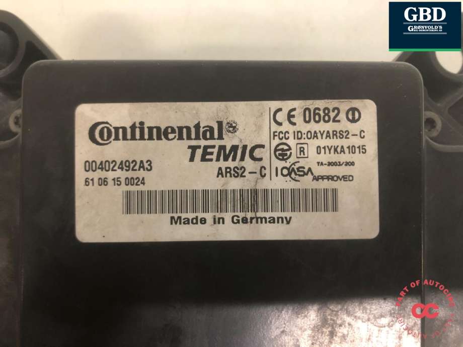 Sensor radar til Mercedes GL 2006-2012 (X164) (X164) (A 216 540 29 45| A 216 540 26 45|A 216 540 27 45| A 204 540 00 17|61 06 15| 002400402492A3)