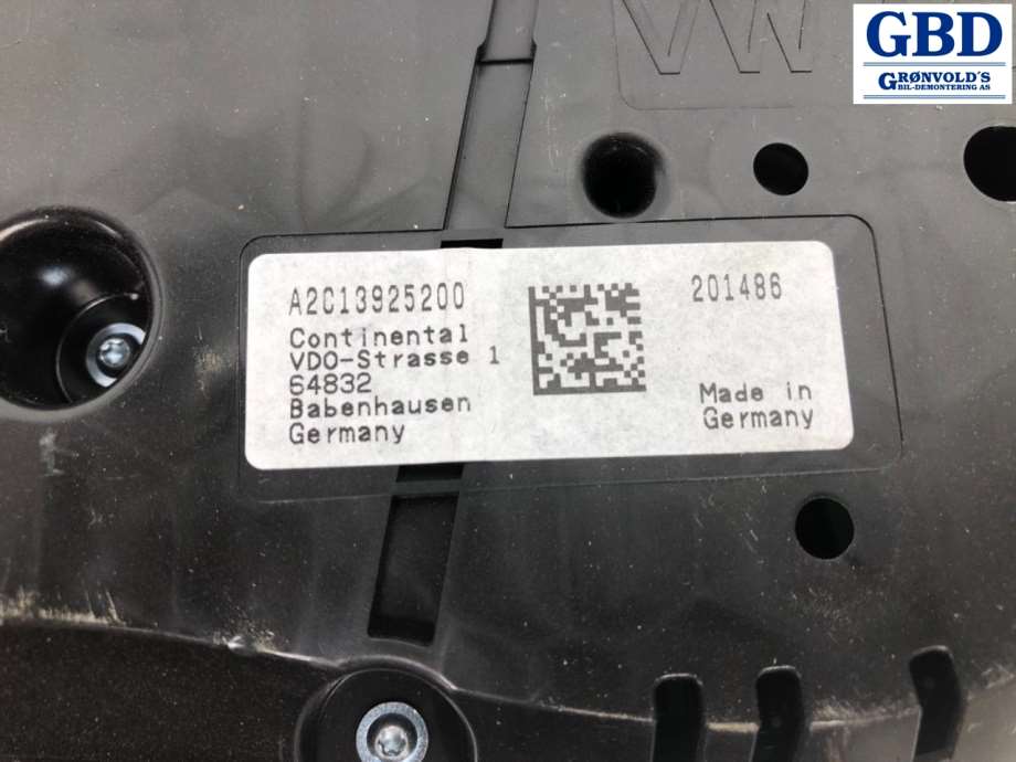 Audi A3, 2016-2020 (Type III, Fase 2) (8V0 920 874 D)